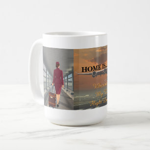 Kopje voor stewardess en cabinepersoneel koffiemok