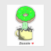 kopje yum sticker (Vel)