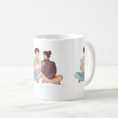 Kopjes en flessen koffiemok (Voorkant rechts)