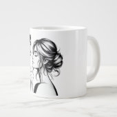 kopkoffie grote koffiekop (Voorkant rechts)