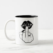 kopkoffie tweekleurige koffiemok (Links)