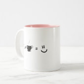 kopkoffie tweekleurige koffiemok (Voorkant links)