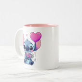 kopkoffie tweekleurige koffiemok (Voorkant links)