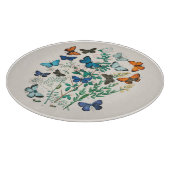 KOPKORTKORTKOORD : ANTIEK DRUK : BUTTERFLIES SNIJPLANK (Hoek)