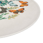 KOPKORTKORTKOORD : ANTIEK DRUK : BUTTERFLIES SNIJPLANK (Hoek)