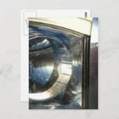 koplamp van vuile vrachtwagen briefkaart (Voorkant / Achterkant)