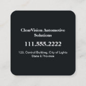 Koplampherstel Vierkante Visitekaartje (Achterkant)