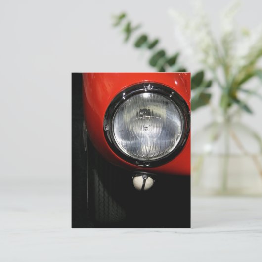 Koplicht Briefkaart (Staand voorkant)