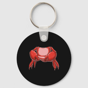 Koploze krabkostuum Funny Fishing Krabbenliefhebbe Sleutelhanger