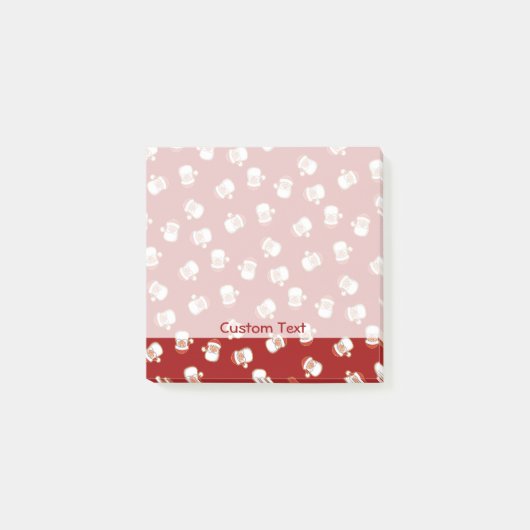 Koppatroon van Kerstman Post-it® Notes (Voorkant)