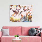 koppel 2011 canvas afdruk (Insitu (Woonkamer))