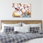 koppel 2011 canvas afdruk (Insitu (Slaapkamer))