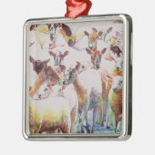 koppel 2011 metalen ornament (Links)