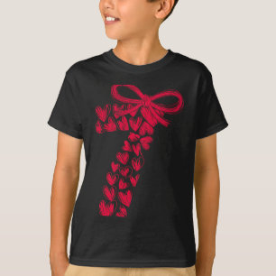 Koppel 7 67 - Schattig Zes Zeven Hartjes Overeenko T-shirt