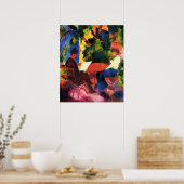 Koppel aan de tuintafel door August Macke Poster (Keuken)