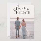 Koppel Afbeelding tekst Sla de datum op Save The Date (Voorkant)
