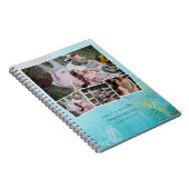 Koppel BUCKET LIST Foto Collage Pasgetrouwd Dagboe Notitieboek (Rechterzijde)