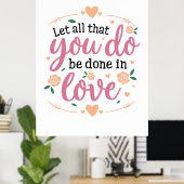 Koppel Cadeau Alles wat je doet Poster (Thuiskantoor)