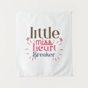 Koppel Cadeau Little Miss Hart Wandkleed