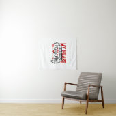 Koppel Cadeau Mijn Hart Hoort Bij Moeder Wandkleed (In Situ (horizontaal))