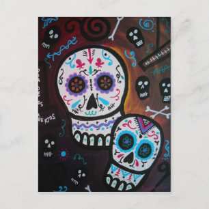 KOPPEL DIA DE LOS MUERTOS BRIEFKAART
