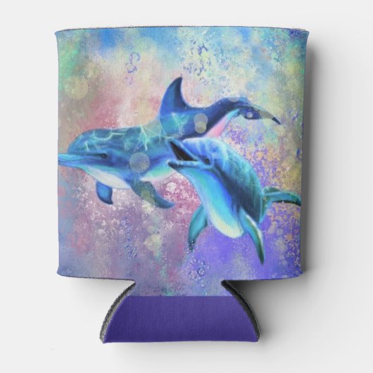 Koppel Dolfijn Koelbox Blikjeskoeler (Voorkant)