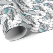 koppel duiven cadeaupapier (Rol Hoek)