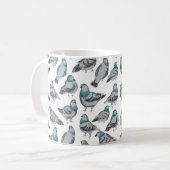 koppel duiven koffiemok (Voorkant links)