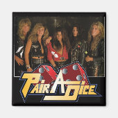 Koppel een dobbelmagneet magneet (Voorkant)