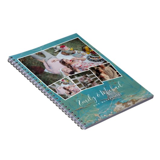 Koppel EMMERLIJST Fotocollage Huwelijksdagboek Notitieboek (Rechterzijde)