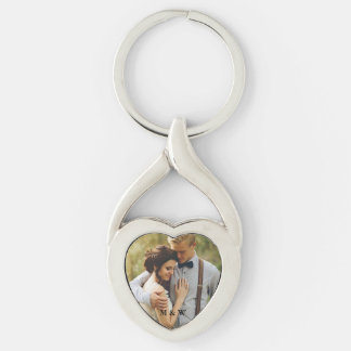 Koppel foto-hoofdketen sleutelhanger