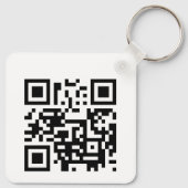 Koppel Foto Muziek Plaque Favoriete Song QR Code Sleutelhanger (Achterkant)
