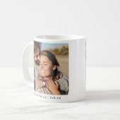 Koppel Fotokoffiekop | Huwelijkscadeau Beker Koffiemok (Voorkant links)