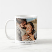 Koppel Fotokoffiekop | Huwelijkscadeau Beker Koffiemok (Links)