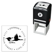 Koppel ganzen Retourlabel Zelfinktende Stempel (In situ)