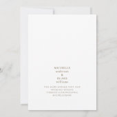 Koppel gedempte foto gouden tekst Sla de datum op Save The Date (Achterkant)