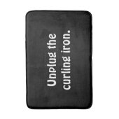 Koppel het rode ijzerherinneringsteken los badmat (Voorkant Verticaal)