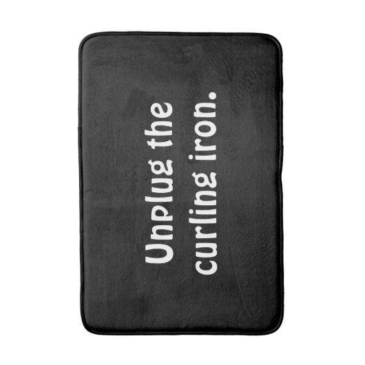 Koppel het rode ijzerherinneringsteken los badmat (Voorkant Verticaal)