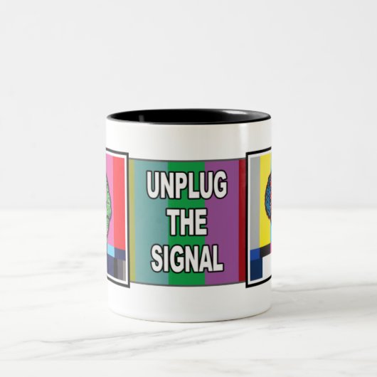 "Koppel het signaal los" Mok (Center)
