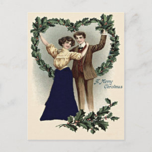 Koppel Holly Hart Guirlande Briefkaart