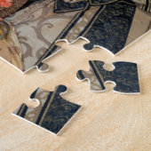 Koppel in Carnavalskostuum, Venetië Legpuzzel (Zijkant)