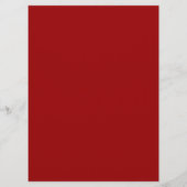 Koppel initials Chinese bruiloftsbanket rode lijst Menu (Achterkant)