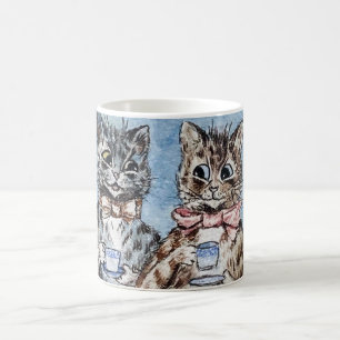Koppel Kat Drinkt Thee, Louis Wain Koffiemok