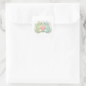 Koppel Kikker Sticker Schattig Twee Kikkers Liefde (Tas)