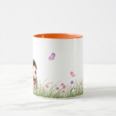 Koppel Konijn Datum Stijl  Mok (Midden)