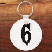 Koppel Kostuum Duo 67 Six Seven Meme Grappig Sleutelhanger (Voorkant)
