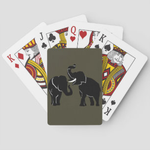 Koppel Olifant Speelkaarten - Kies Kleur