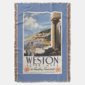 Koppel over het Poster van de kustlijn Deken (Voorkant Verticaal)