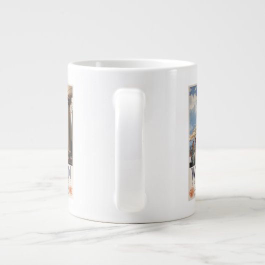 Koppel over het Poster van de kustlijn Grote Koffiekop (Achterkant)