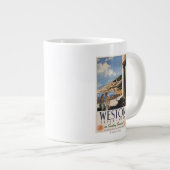 Koppel over het Poster van de kustlijn Grote Koffiekop (Voorkant rechts)